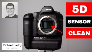 Canon 5d classic Mk1 sensor cleaning and inspection.