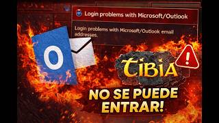 Problems logging into Tibia with Outlook/Hotmail | What's going on | (I couldn't fix it)