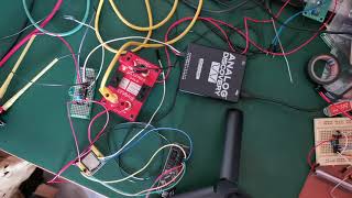 Test setup for comparing the instrumentation amplifier TI INA128 with uCurrent Gold