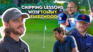 Tommy Fleetwood Gives Amateurs Short Game Lessons