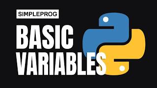 Python Course For Beginners # 03 | Basic Variables | Urdu/Hindi | simpleprog