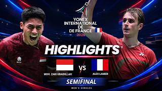 [SF] Highlights Moh. Zaki UBAIDILLAH vs Alex LANIER | Sengit Semifinal French Open 2026