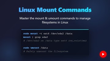 Mount & Umount Commands in Linux: Beginner