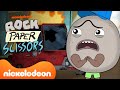 Rock’s Car Washing Dreams Go Up In Smoke! 🪨🚗 Rock Paper Scissors New Scene! | Nicktoons