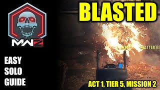 COD MW3 Zombies, Blasted Solo mission guide (Act 1, Tier 5, Mission 2) screenshot 3