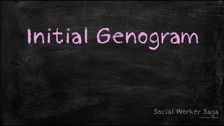 Week 1 - Initial Genogram