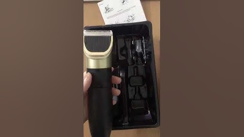 [Giò hàng] Tông Đơ Cắt Lông Chó Mèo Clipper Cao Cấp Full Phụ Kiện