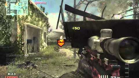 MW3 sniper feed... and triple kill w/ c4!