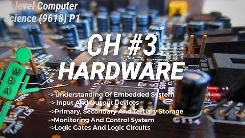 A level Computer Science (9618)||P1||Ch#3 Hardware||@wbaatz