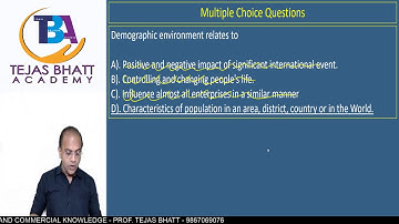 CAFC Ch 2 - MCQ - LEC - 1 - PROF. TEJAS BHATT | TEJAS BHATT ACADEMY | MULTIPLE CHOICE QUESTIONS