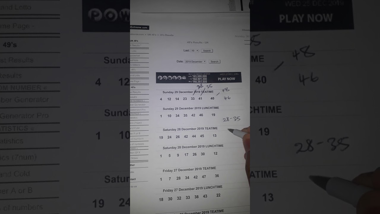 Uk49 Lunch Numbers 30th If December 2019 YouTube uk49-lunch-numbers-30th-if-december-2019-youtube
