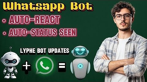 𝙒𝙝𝙖𝙩𝙖𝙥𝙥 𝙖𝙪𝙩𝙤-𝙍𝙚𝙖𝙘𝙩𝙞𝙤𝙣 𝘽𝙤𝙩 🚀/𝙇𝙮𝙥𝙝𝙚 𝘽𝙤𝙩 🚀 𝙉𝙚𝙬 🆕 𝙪𝙥𝙙𝙖𝙩𝙚/1000+ 𝙉𝙚𝙬 𝙛𝙚𝙖𝙩𝙪𝙧𝙚𝙨/𝙛𝙧𝙚𝙚 𝙤𝙛 𝙘𝙤𝙨𝙩#youtube#coding