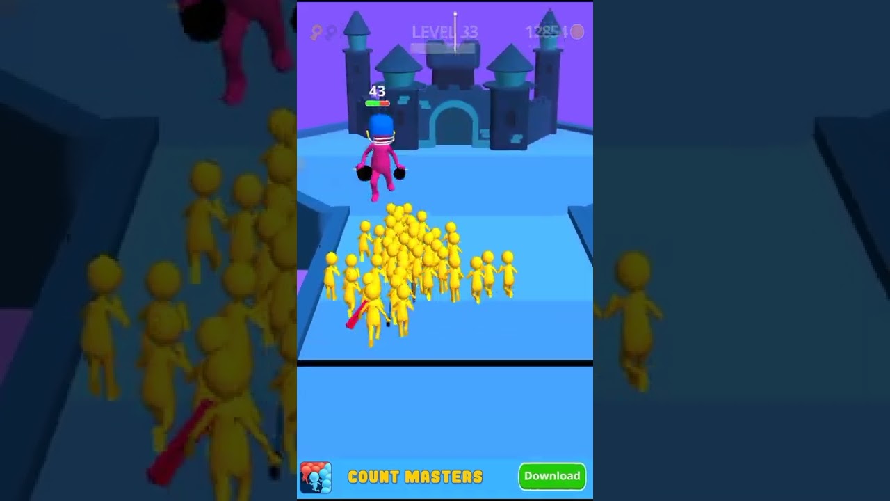 Join Clash 3D Race, Clash, and Win!🏆 crowd, and clash against the rival team! 6