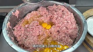 炸肉丸子不要直接加面粉大厨教你正确做法外酥里嫩好吃无腥味