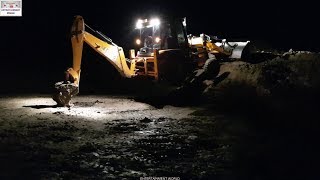 Jcb Stunt At Night - Jcb Video.