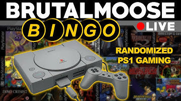 Variety PS1 Gaming - Brutalmoose Bingo