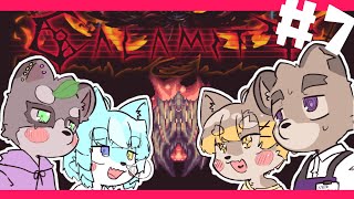 【 Terraria / Calamity ♯7 】初心者二人連れて最難関mod！？！？ ／ 朝陽はる 【 ケモノVtuber 】