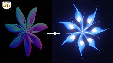Blender Beginner Tutorial - Create Abstract Flower Animation in Blender (Eevee)