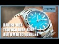 Unboxing the citizen automatic deep blue nj015188x