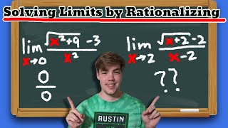 Solving Limits by Rationalizing! (Calculus 1)