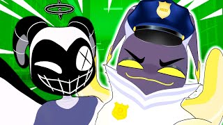HAZBIN HOTEL V.S Cops and Robbers! (VRChat: Funny Moments!) screenshot 4