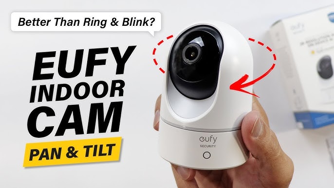 eufy Security Indoor Wireless 2K Mini Camera, Single Pack T8414J21 - The  Home Depot