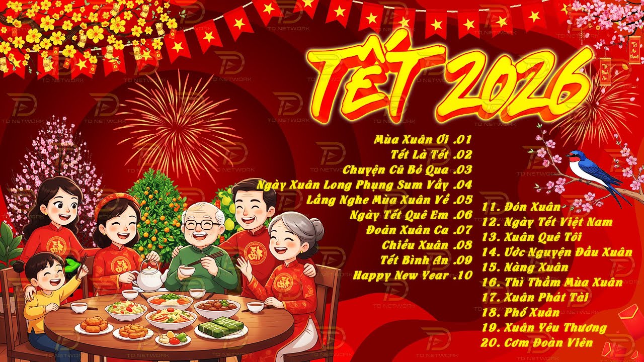 Nhạc Tết 2026 EDM - LK Nhạc Xuân Remix Hay Nhất Nghe Là Thấy Tết - Chào Xuân Bính Ngọ Mới Nhất