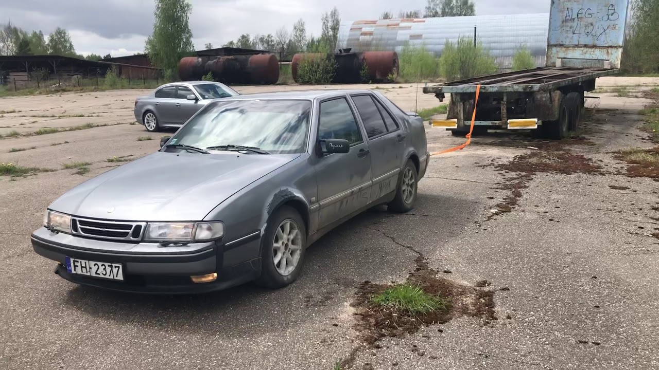Сааб 9000 задний суппорт