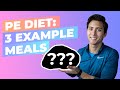 Pe diet meal examples  breakfast lunch and dinner  low carb recipes for weight loss