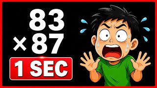 How To Calculate Faster Than a Calculator! - Mental Math Trick 