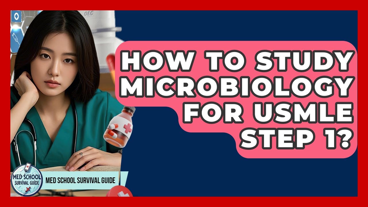 How To Study Microbiology For USMLE Step 1? - Med School Survival Guide