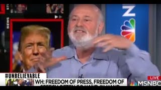 Rob Reiner on MSNBC: America Approaching a 'Civil War' Because of Trump