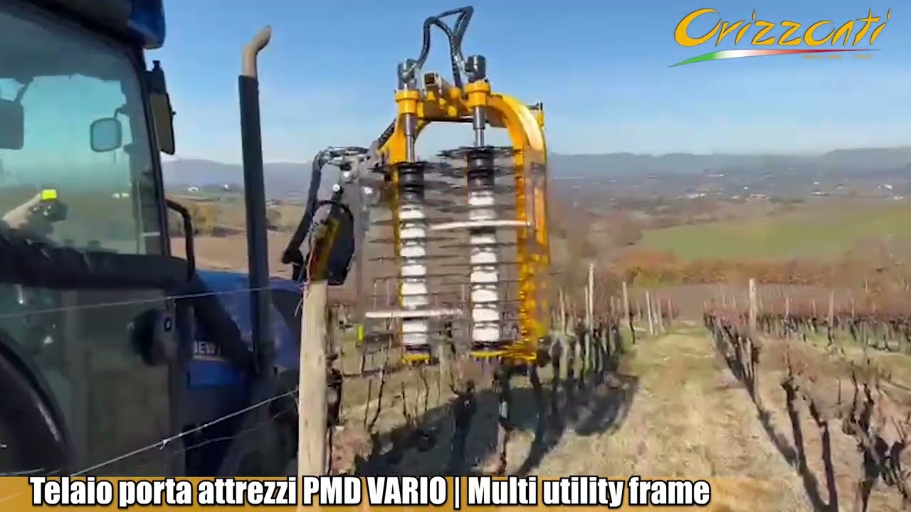 video Модульная рама комбинированная PMD VARIO марка «ORIZZONTI» БЕЗ РАБОЧИХ НАСАДОК