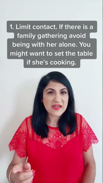 Narcissistic sister in law