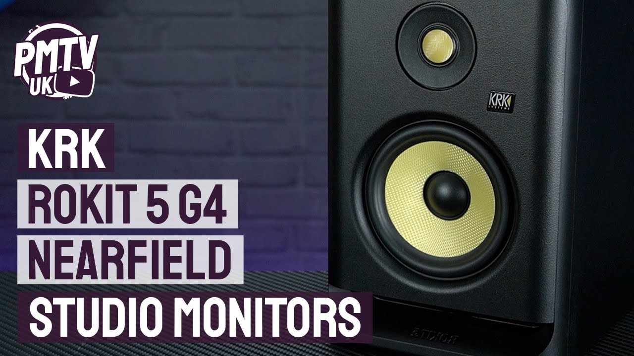 KRK ROKIT RP5 G4 Active Studio Monitor