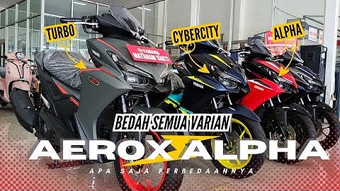 YAMAHA AEROX ALPHA 2025, VARIAN, FITUR, UPGRADE BESAR