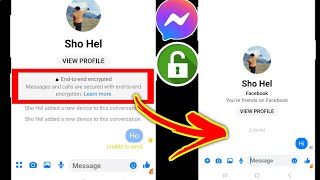 How to Turn Off End to End Encryption in Messenger 2024 | Remove End to End Encryption on Messenger screenshot 1