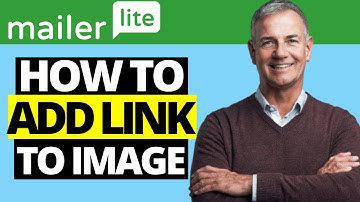 How To Add Link To Image in MailerLite Email