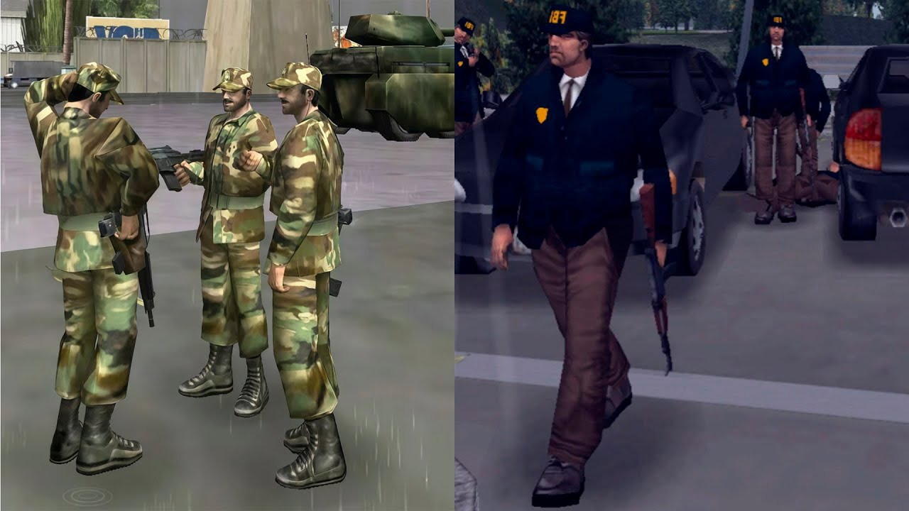ФБР ИЛИ АРМИЯ - КТО СИЛЬНЕЕ В GTA?