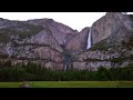 🌄🌲 Exploring Yosemite National Park&#39;s Valley Floor at Sunset (4K) 🌅🏞️