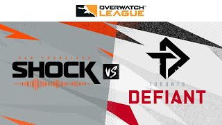 @sanfranciscoshock vs  @TorontoDefiant  | Countdown Cup Qualifiers | Week 3 Day 3 — West