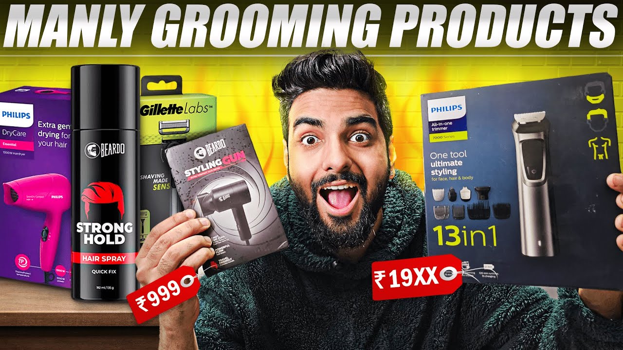 Best Buys: 😍 Trimmers, Hair dryer for men & more Grooming Products haul! Lakshay Thakur