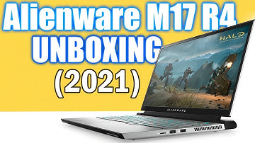 Alienware m17 R4 (2021) Unboxing | Core i9-10980HK, RTX 3080 165W | A beast of a laptop! #Unboxing
