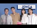 Ju Ji-hoon, Ryu Seung-ryong, Bae Doona, and Kim Sung-kyu play Jenga [ENG SUB]