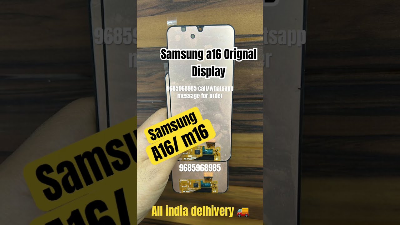 Samsung A16 Original Display Price Repair Cost M16 Shorts