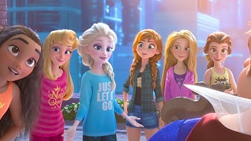Wreck it ralph 2 : Princess save Ralph | Princesses Scene