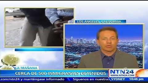 Al menos 300 inmigrantes fueron detenidos en el estado de California por agentes de ICE