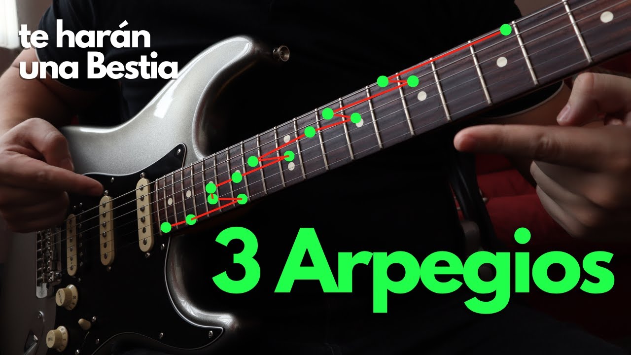 3 Arpegios que te Harán una Bestia en la Guitarra