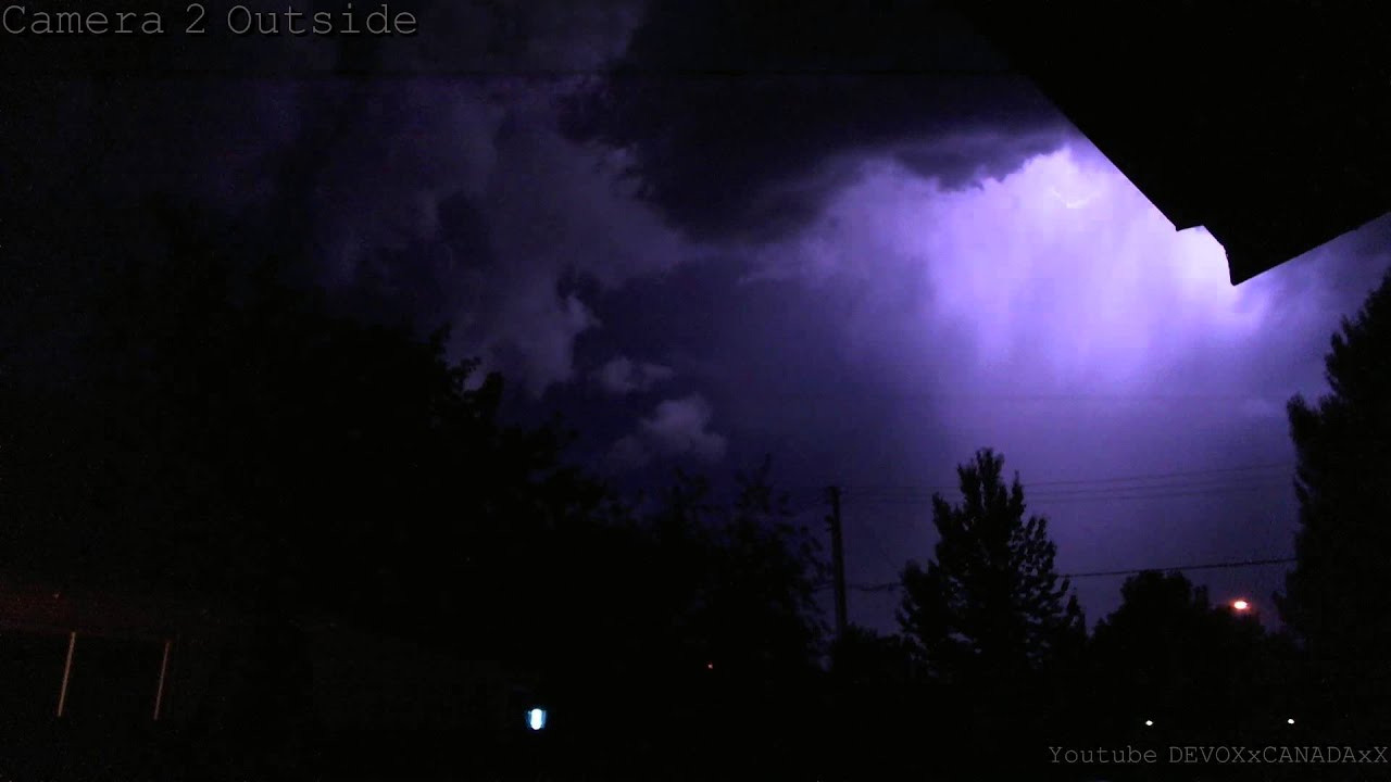 Grande Prairie ThunderStorm July 30 2014