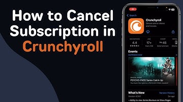 How to Cancel Subscription in Crunchyroll (Full Guide)